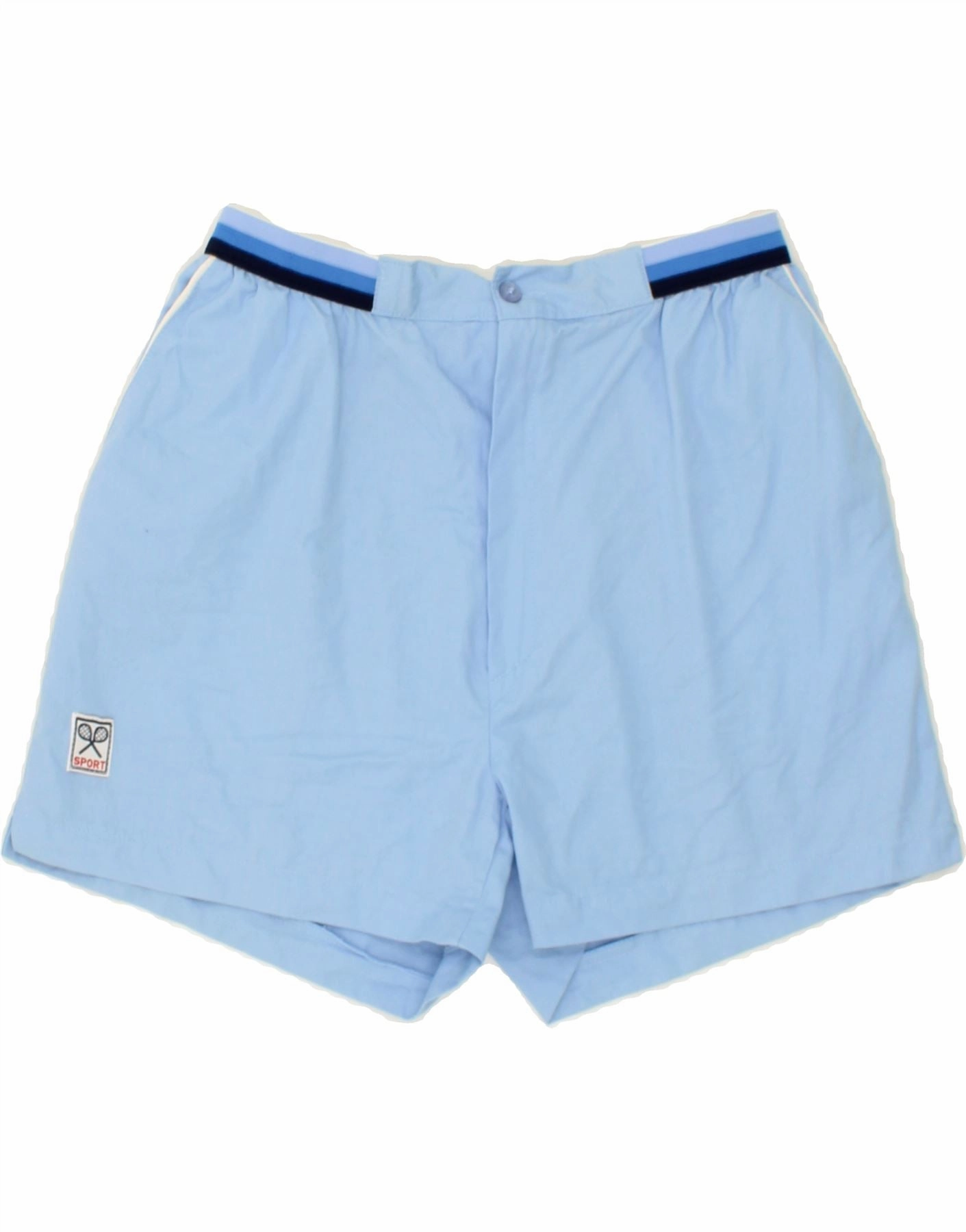 VINTAGE Mens Chino Shorts W26 XS Blue camisole