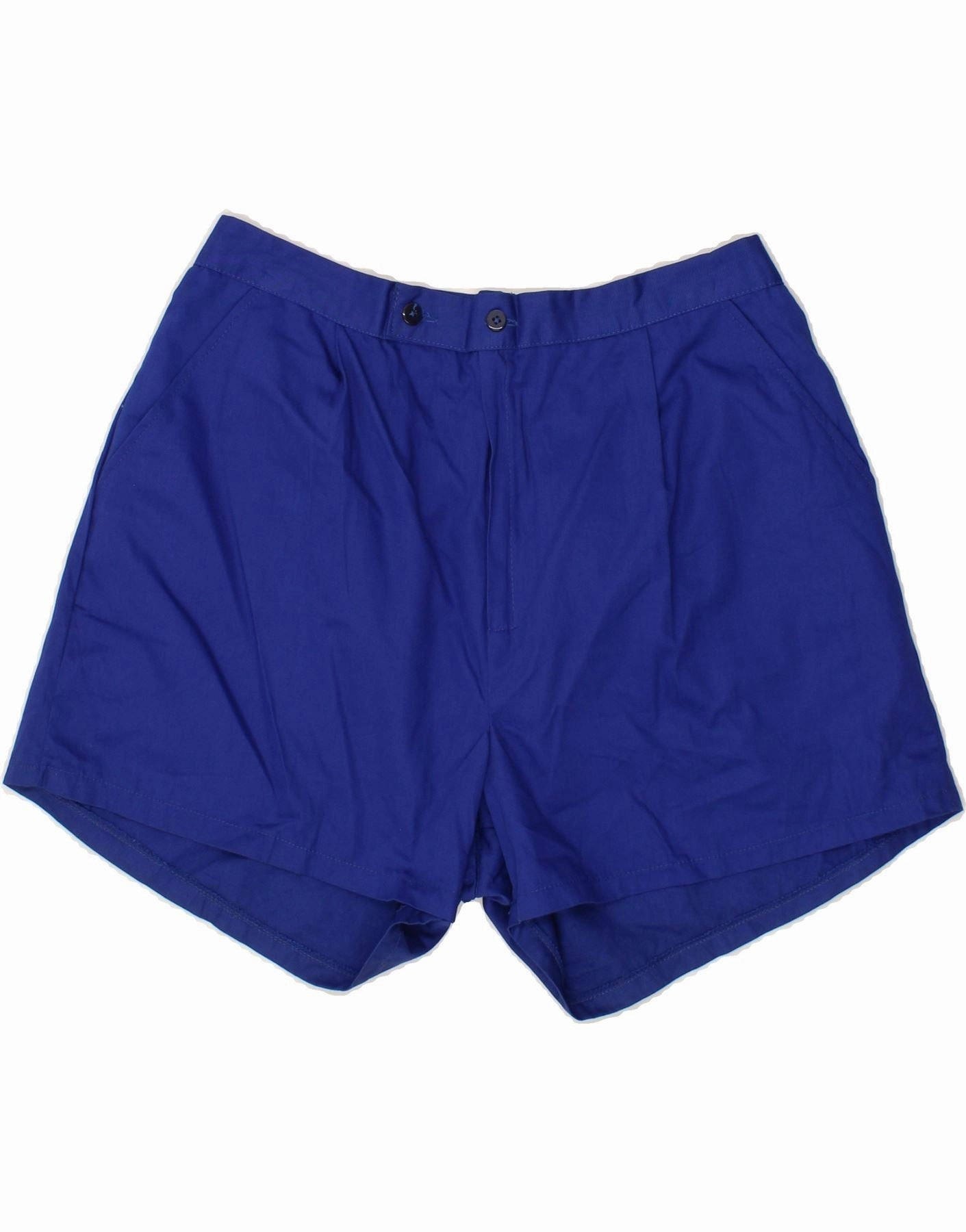 Value for Money Soft Layers VINTAGE Mens Chino Shorts  W40 2XL Blue Cotton