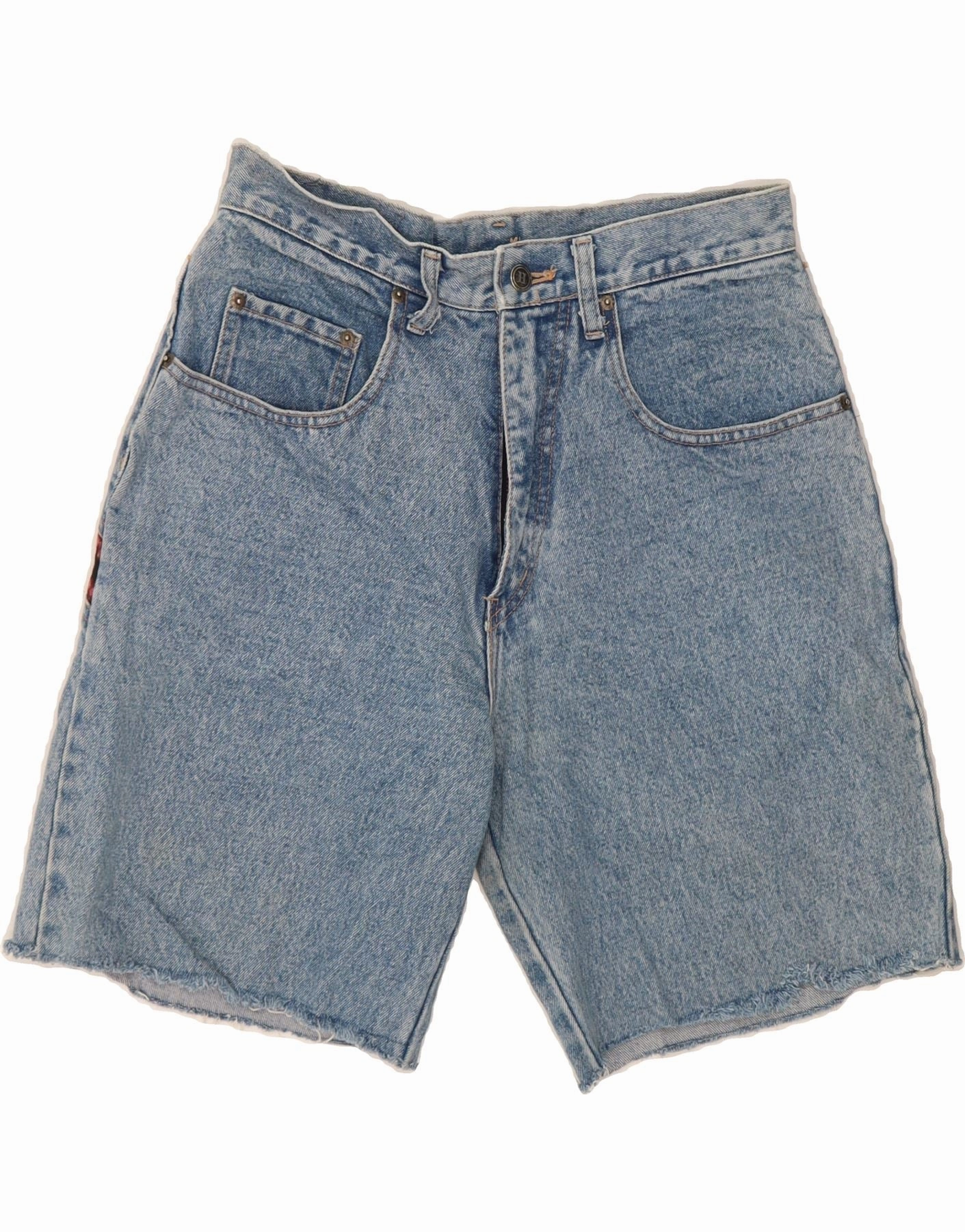 VINTAGE Mens Denim Shorts W31 Medium Blue Cotton All Day Wear Fit