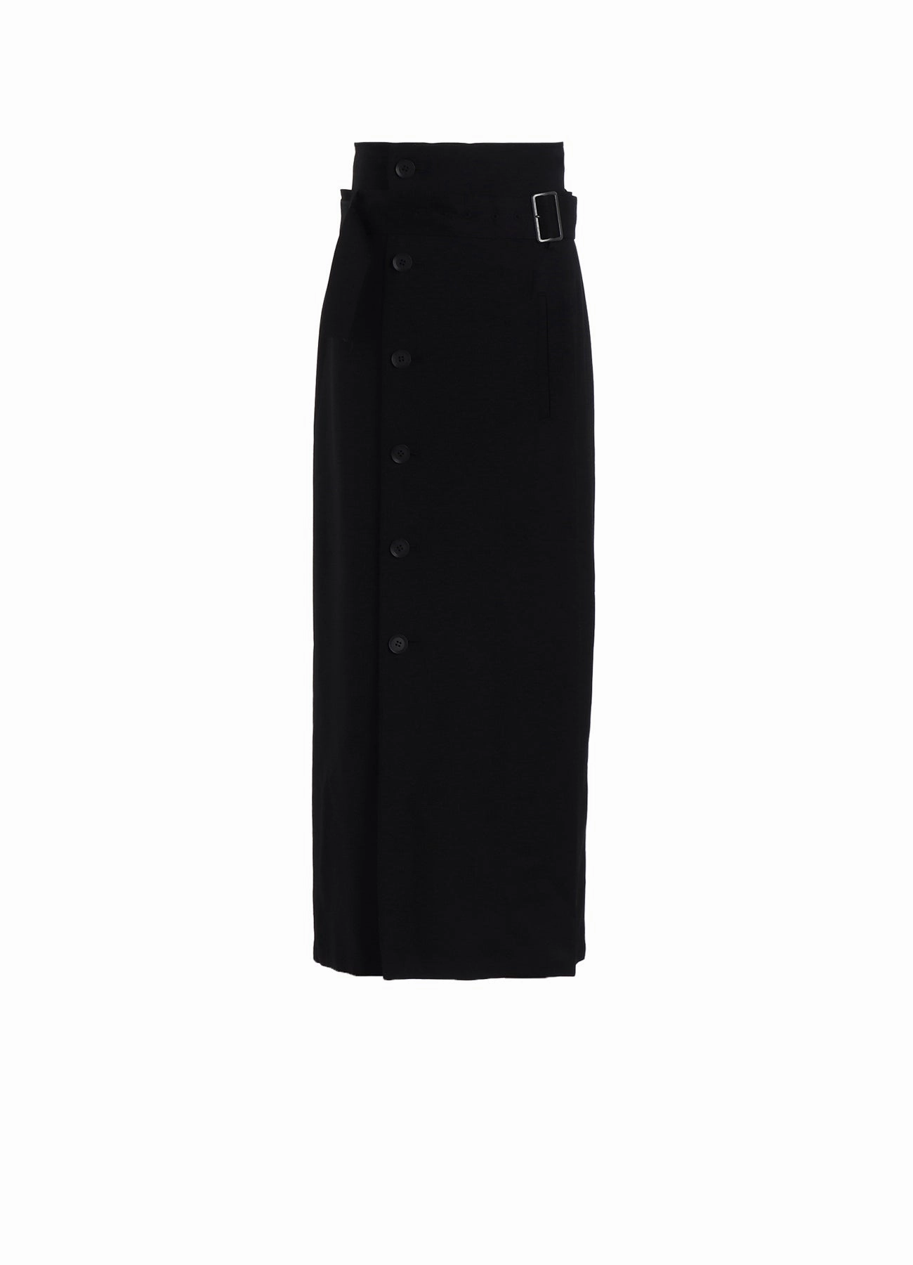 VISCOSE TWILL HIGH WAIST SKIRT windproof