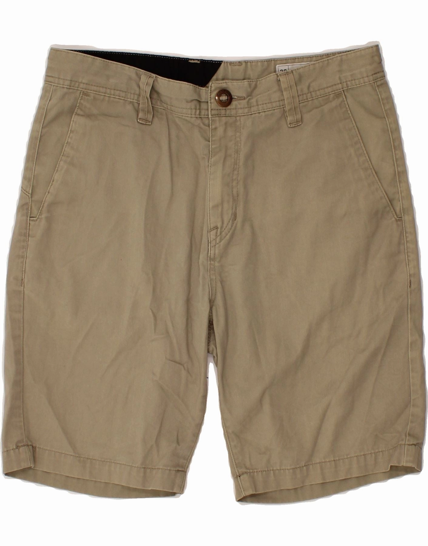 Durable Feel Sport Performance VOLCOM Mens Chino Shorts W30 Medium  Beige