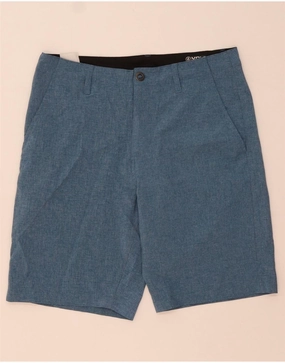 VOLCOM Mens Chino Shorts W31 Medium  Blue Polyester graduation season Seamless Integration