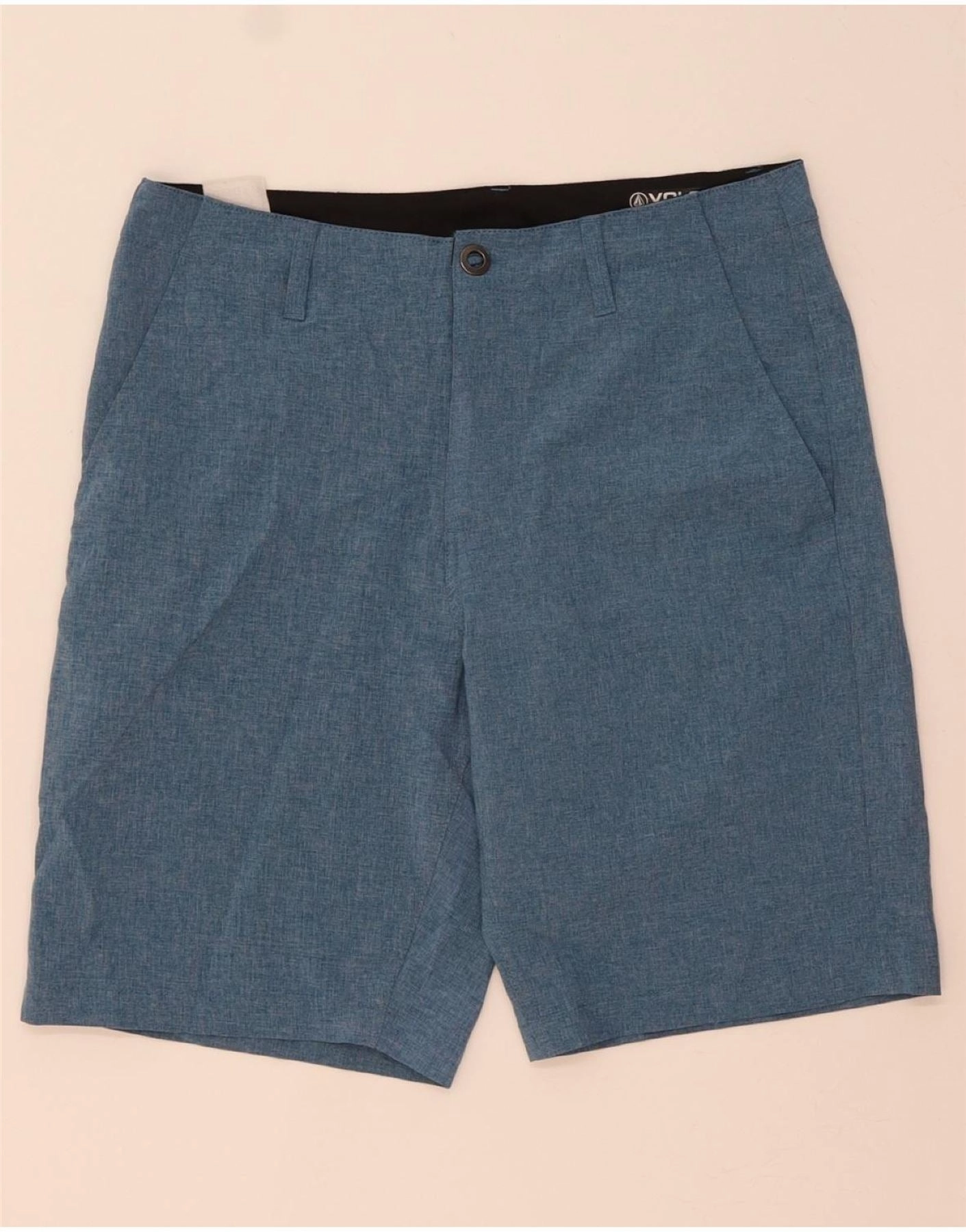 VOLCOM Mens Chino Shorts W31 Medium  Blue Polyester graduation season Seamless Integration