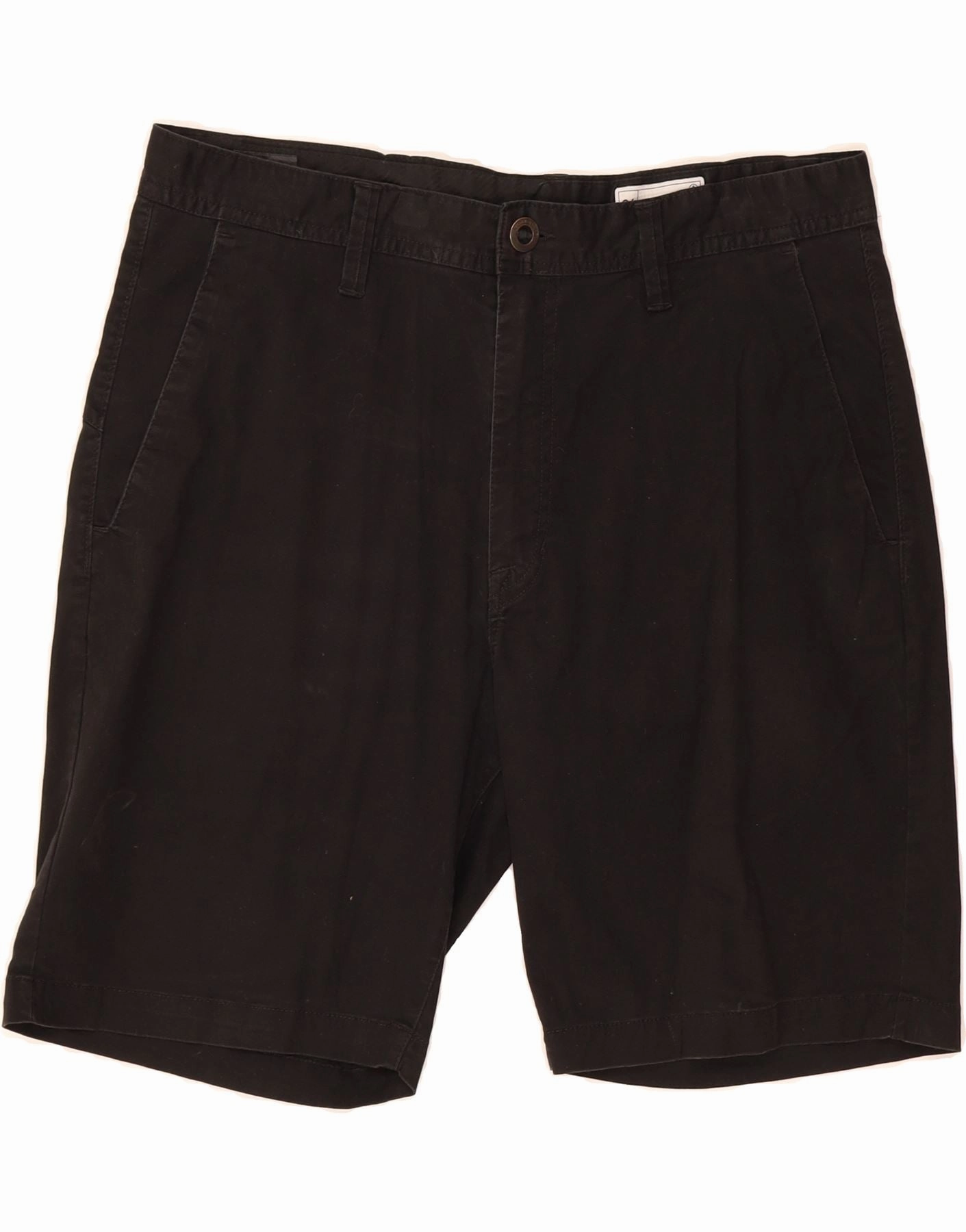 Printed design Flexibility Built-In VOLCOM Mens Chino Shorts W36 Large  Black Cotton