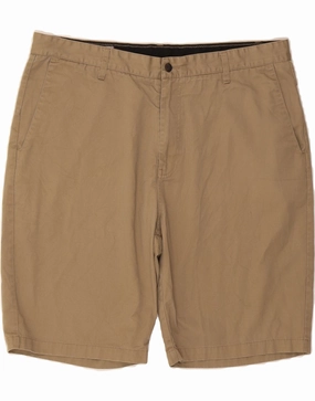 VOLCOM Mens Chino Shorts W40 XL Beige Cotton Daily Layer Valentine's gift