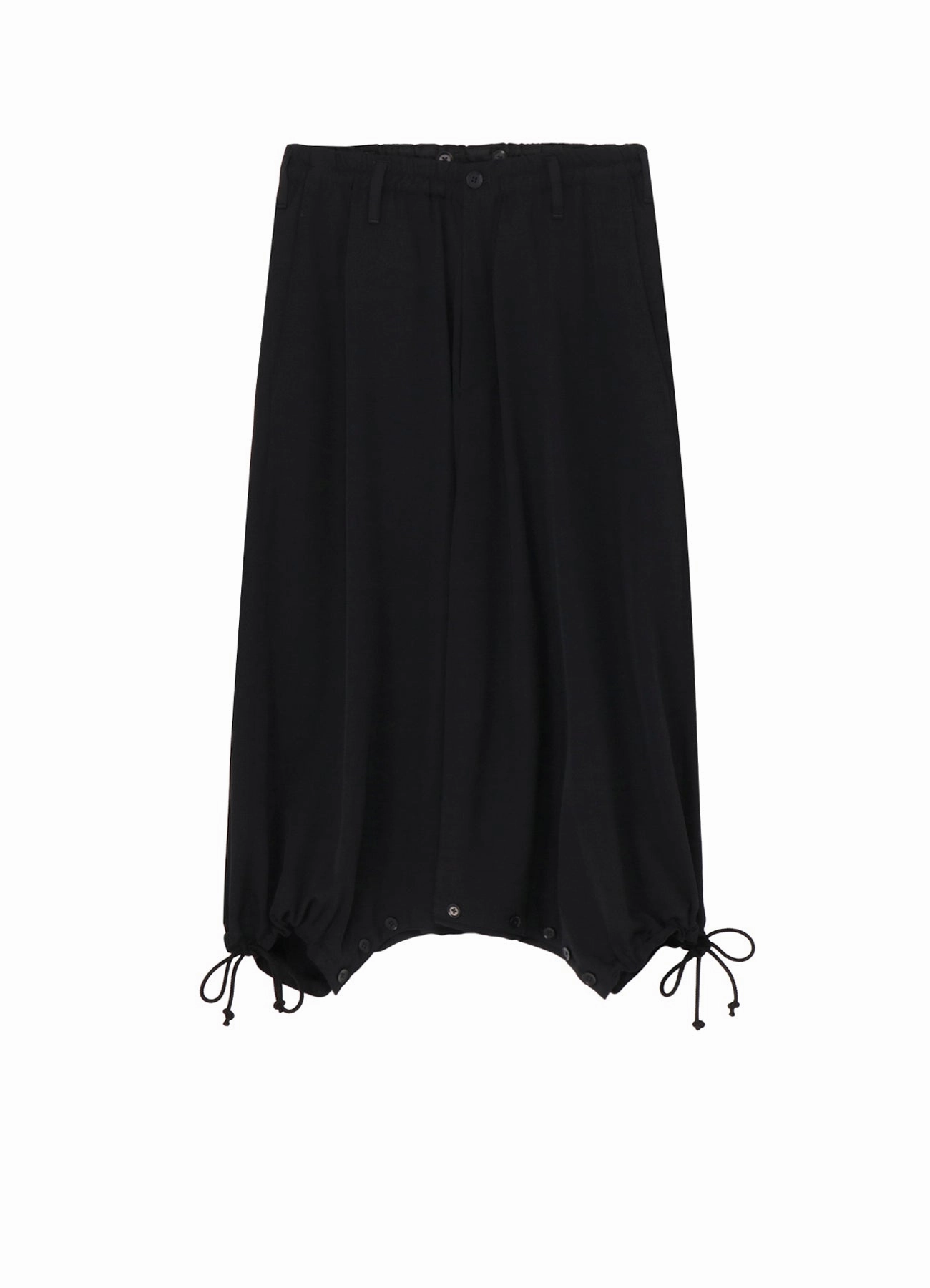 Breathable mesh Body Movement W/GABARDINE INSEAM BUTTON SAROUEL PANTS