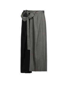 Stylish Comfort W/RY RANDOM HERRINGBONE RIGHT SIDE CLOTH SKIRT