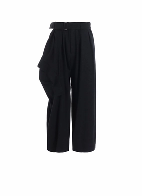 Comfort Waist W/SAXONY  R DRAPED WIDE PANTS
