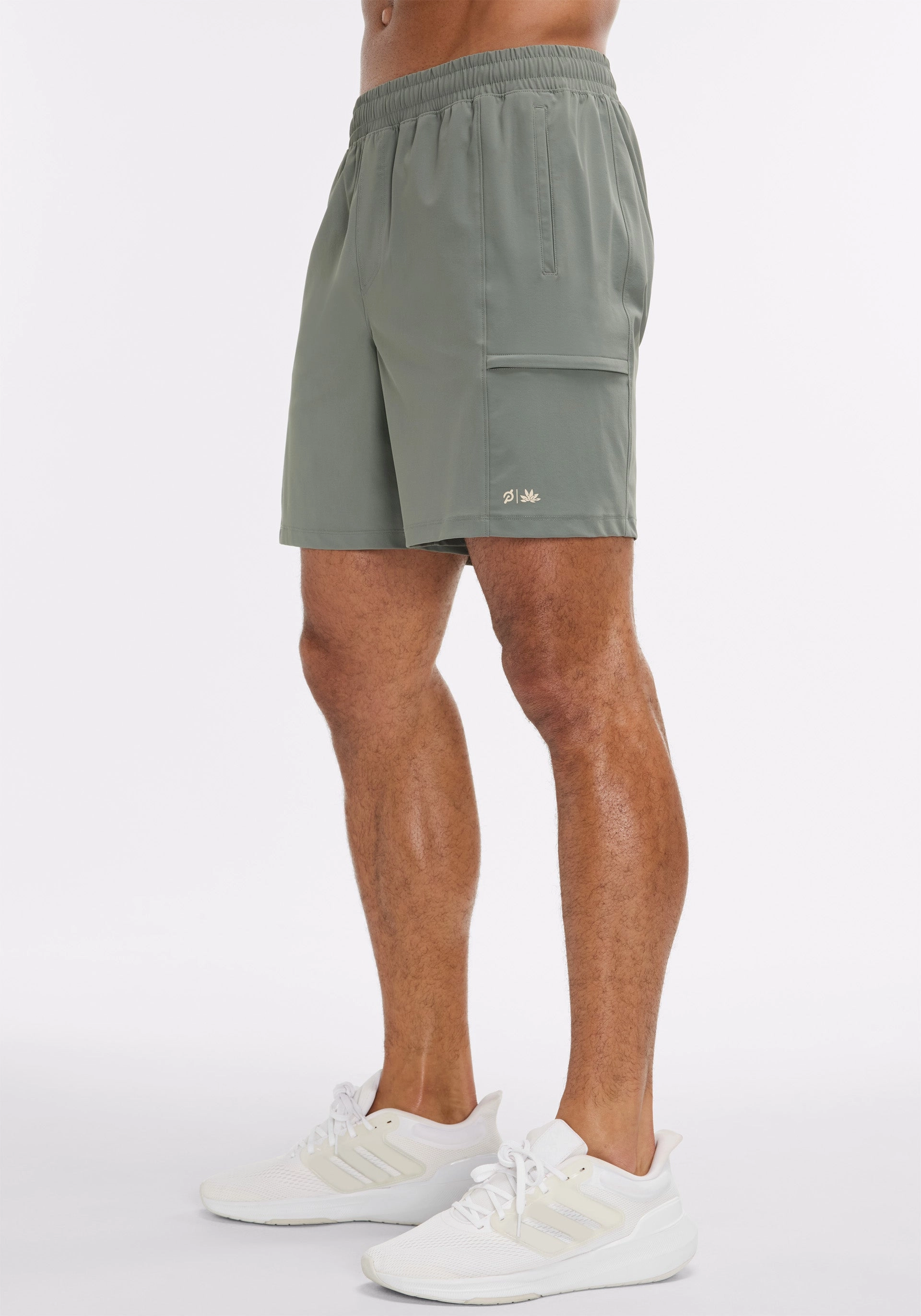 Stylish Look Sport Motion Warp Knit Cargo Short