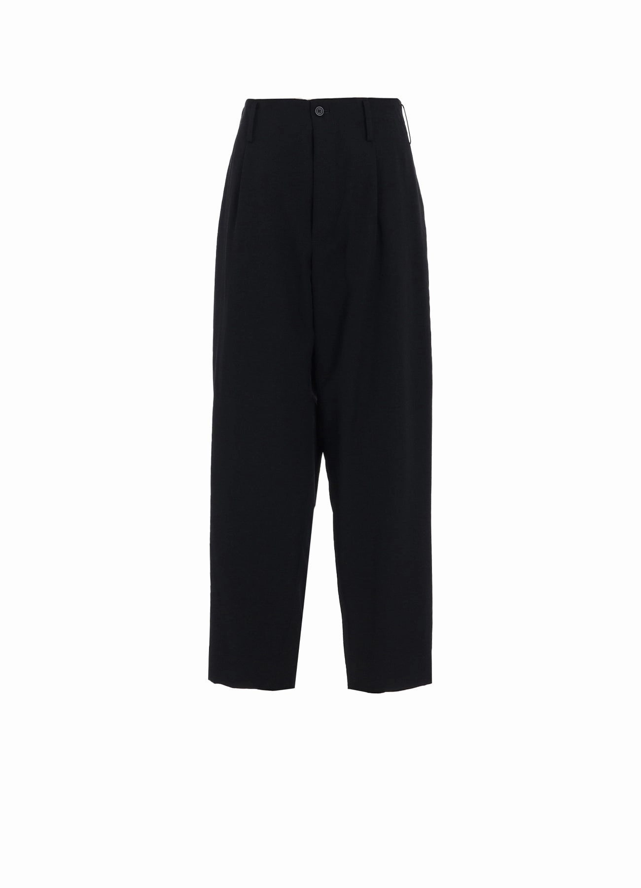 WASHER WOOL GABARDINE 2-TUCK WIDE PANT Urban Fit Eco Friendly Dye