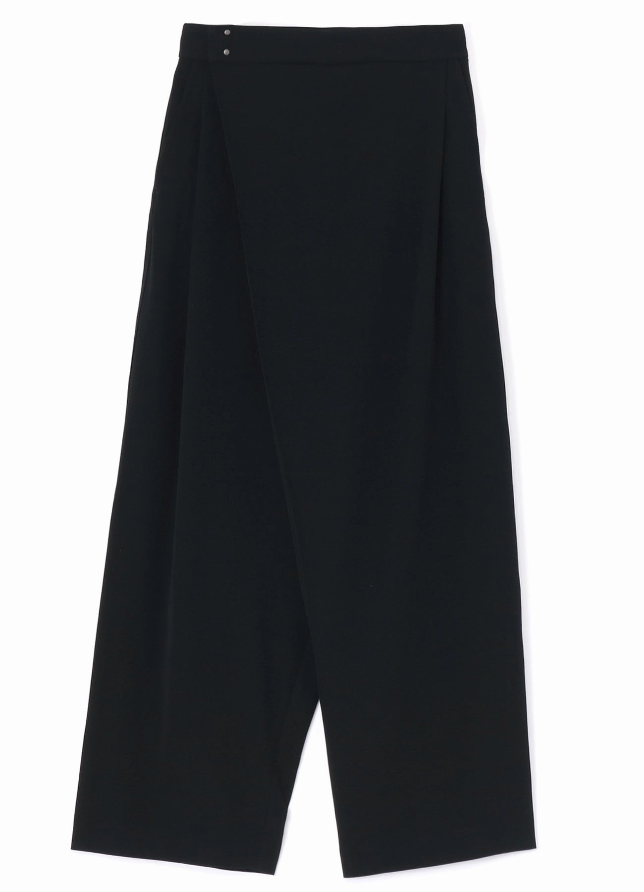 WASHER WOOL GABARDINE TUCKED PANTS Active Layers