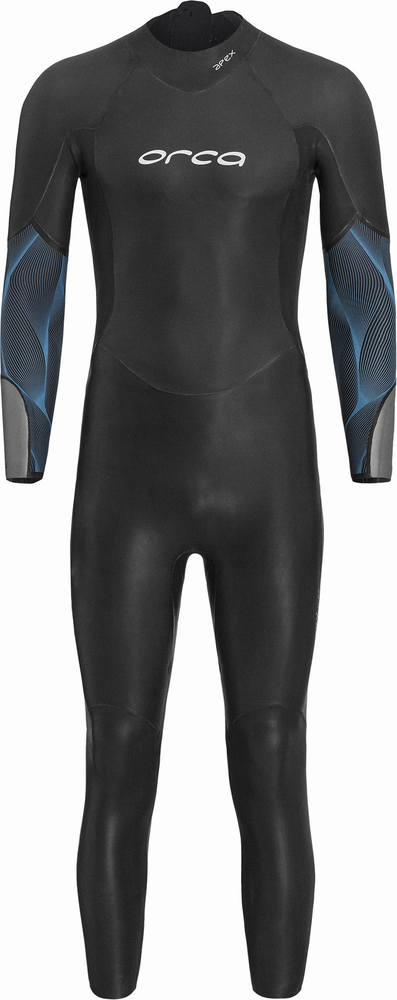 Orca Apex Flex V2 Mens Wetsuit - Black PressureDistributing Seams Flexible Joint Design
