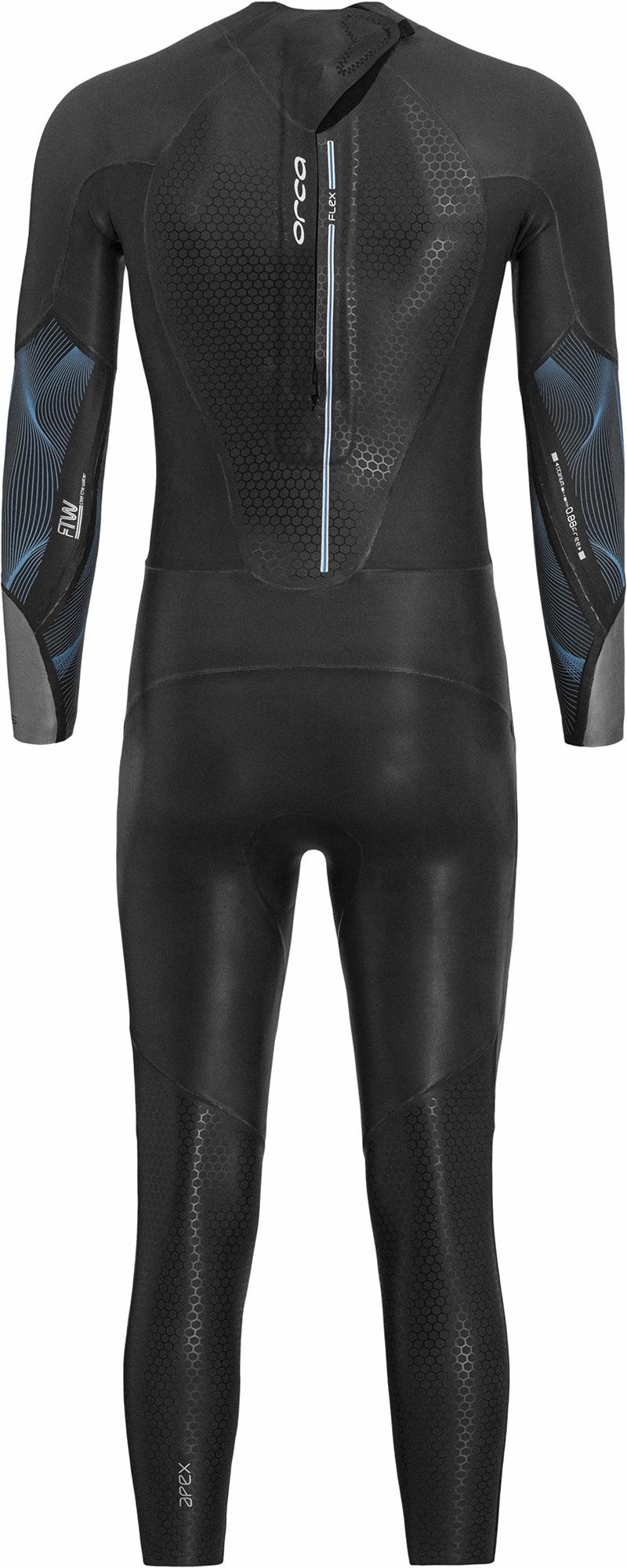 CompressionMoldedPanels Orca Apex Flex V2 Mens Wetsuit - Black