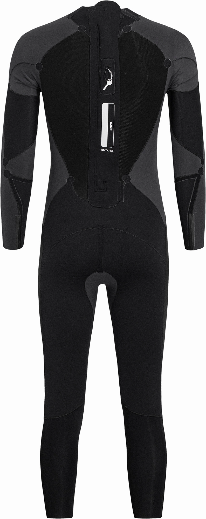 Orca Apex Float V2 Mens Wetsuit - Black Seamless Torso Panel