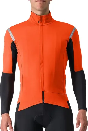 Castelli Gabba RoS 2 Short Sleeve Mens Cycling Jersey - Orange TemperatureControl Fabric