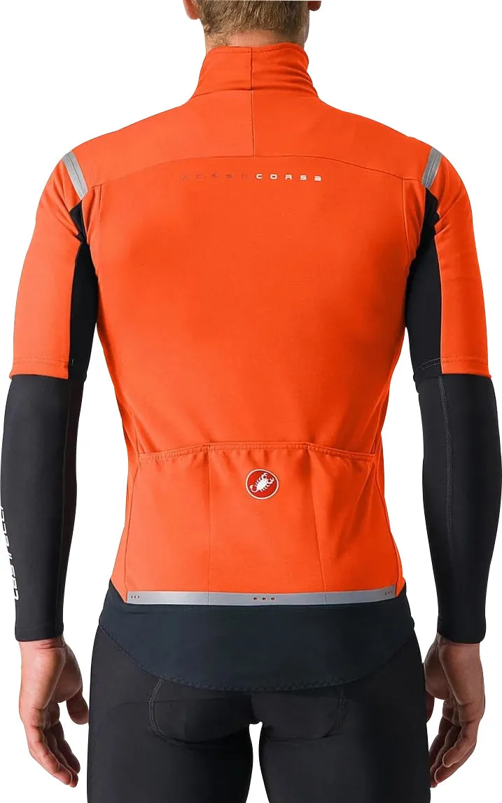 Castelli Gabba RoS 2 Short Sleeve Mens Cycling Jersey - Orange Casual Layer Look Spring Freshness