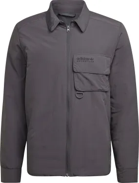 Cool Fit adidas Adventure Winter Mens Shirt Jacket - Grey