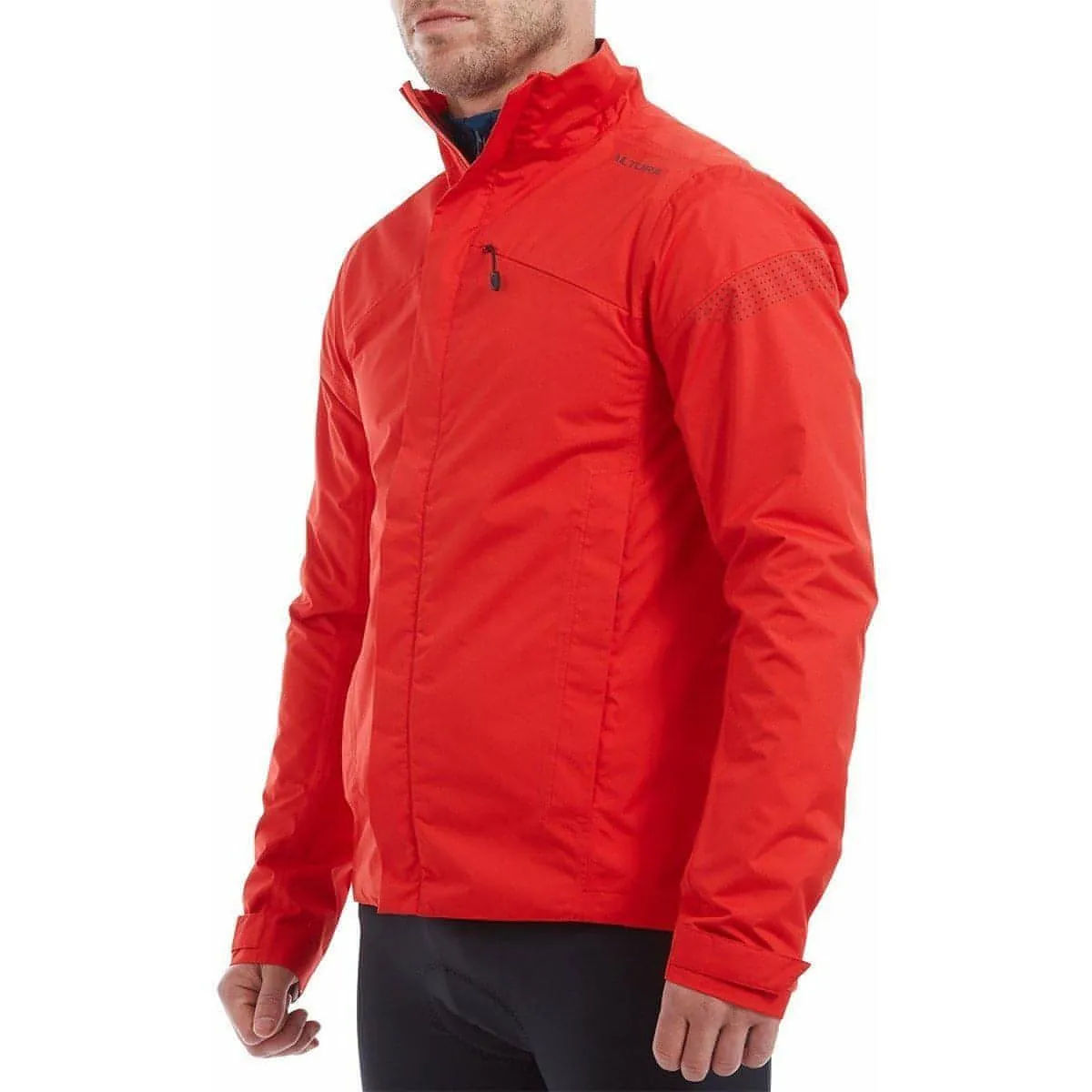 Altura Nevis Nightvision Waterproof Mens Cycling Jacket - Red Lightweight