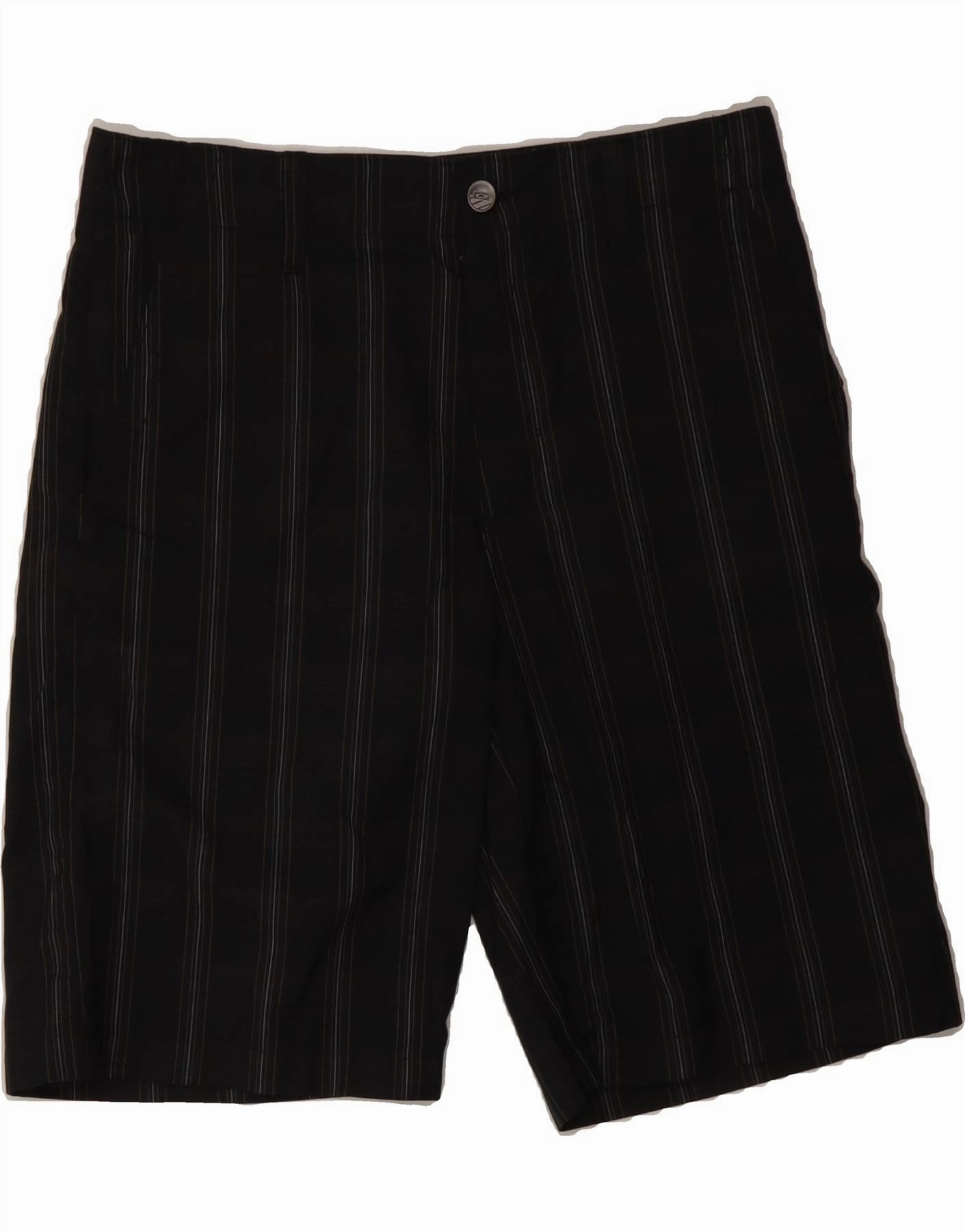 Airflow Fit Lightweight Shorts OAKLEY Mens Loose Fit Chino Shorts W32 Medium Black Striped Cotton