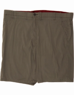 Sport Layer factory work WRANGLER Mens Chino Shorts W48 4XL Grey Cotton