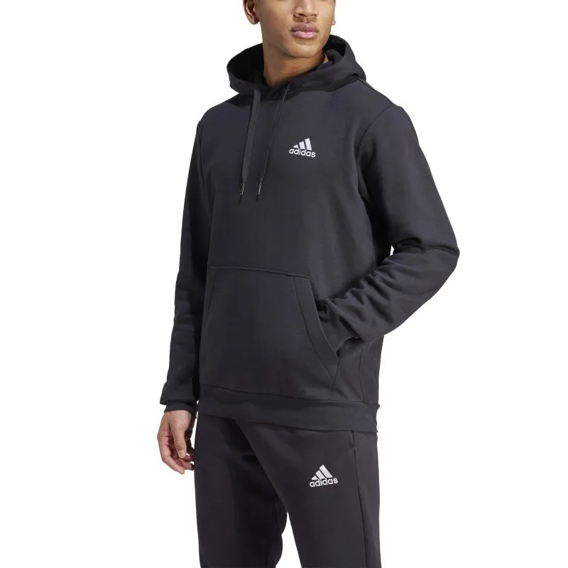Adidas Mens Essentials Feelcozy Hoodie Butterfly like Athletic Apparel