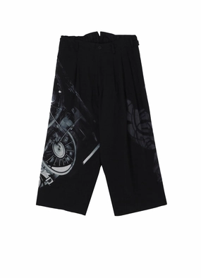 WHEEL PRINT PANTS Easy Movement