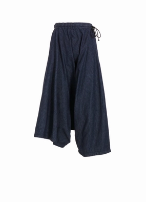 Button front Reflective Trim 6oz TWILL DENIM TRIANGLE PANTS