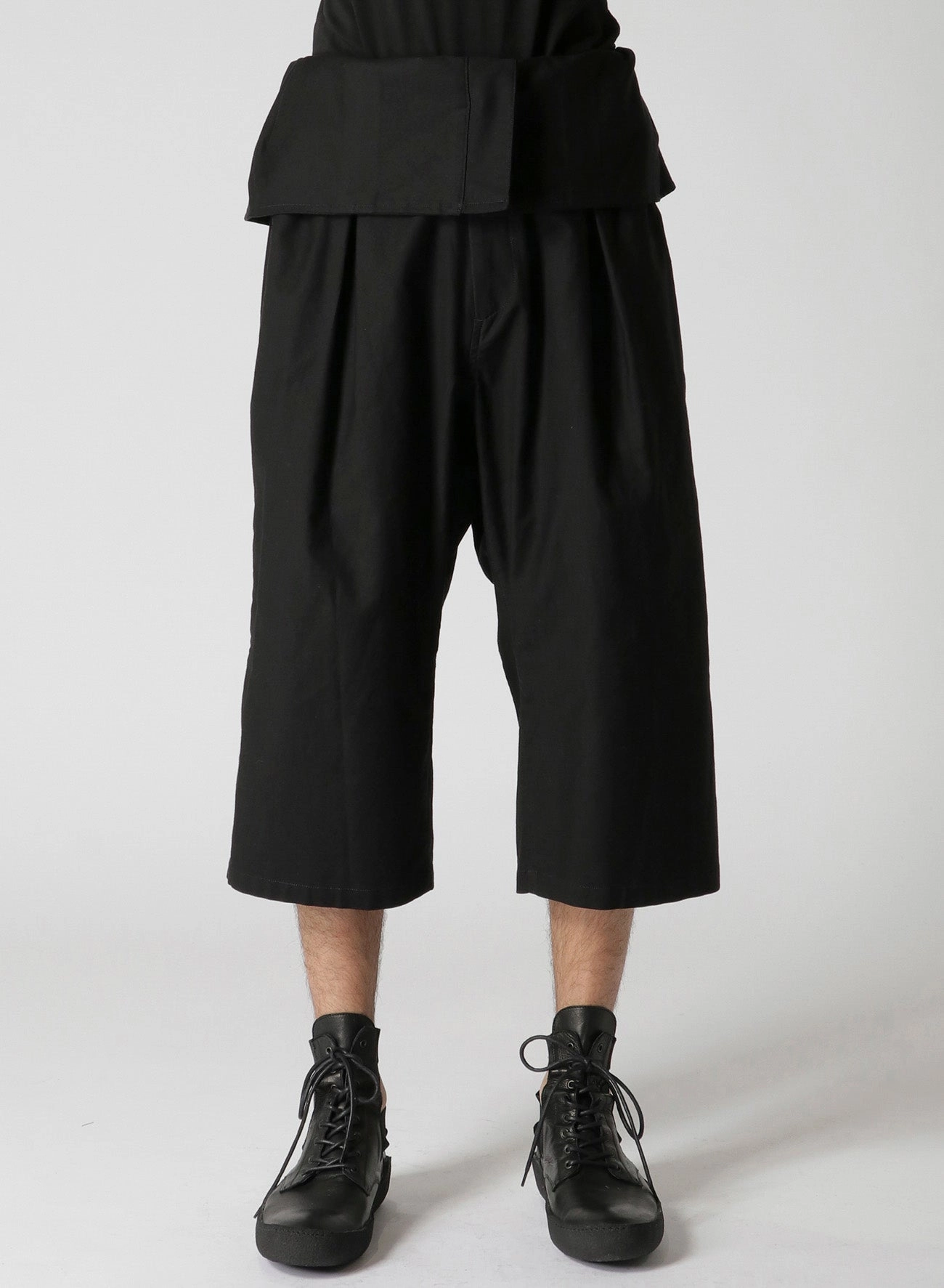 Sport Friendly WIDE TWILL G-HIGH-WAIST PANTS