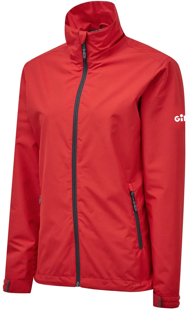Gill Crew Sport Lite Womens Waterproof Jacket - Red Easy Protection Enhance