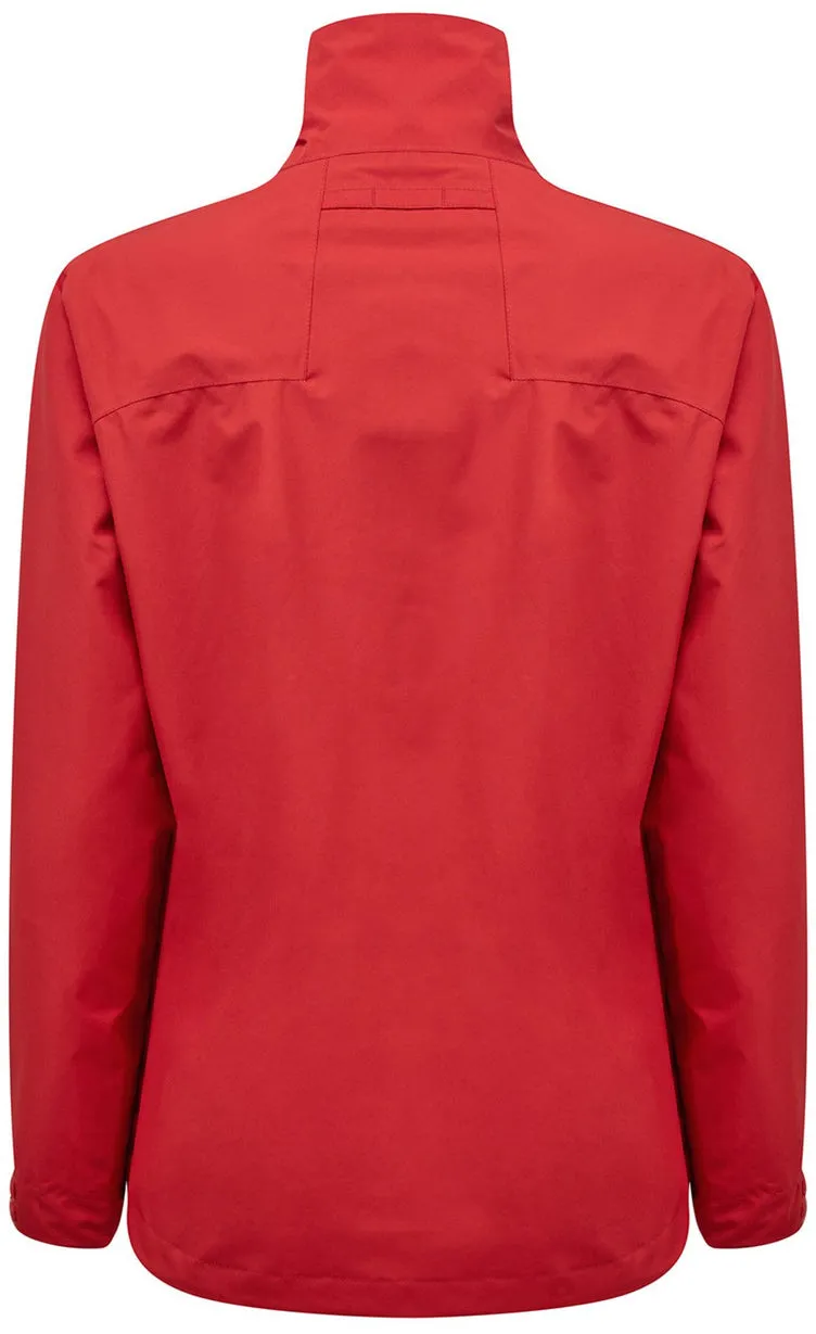 bag Packable Construction Gill Crew Sport Lite Womens Waterproof Jacket - Red