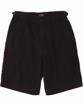 Flex Style DOCKERS Mens Chino Shorts W32 Medium Black Cotton