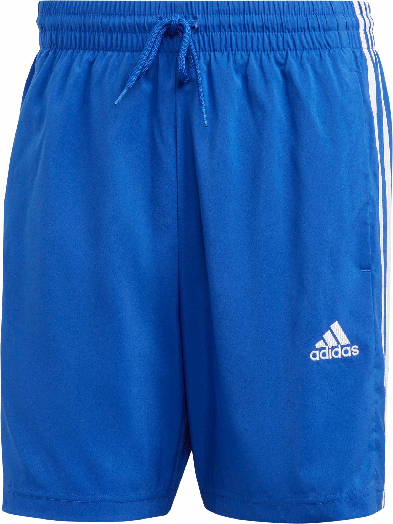 Flexible Waistline adidas AeroReady Essentials Chelsea 3 Stripes Mens Training Shorts - Blue