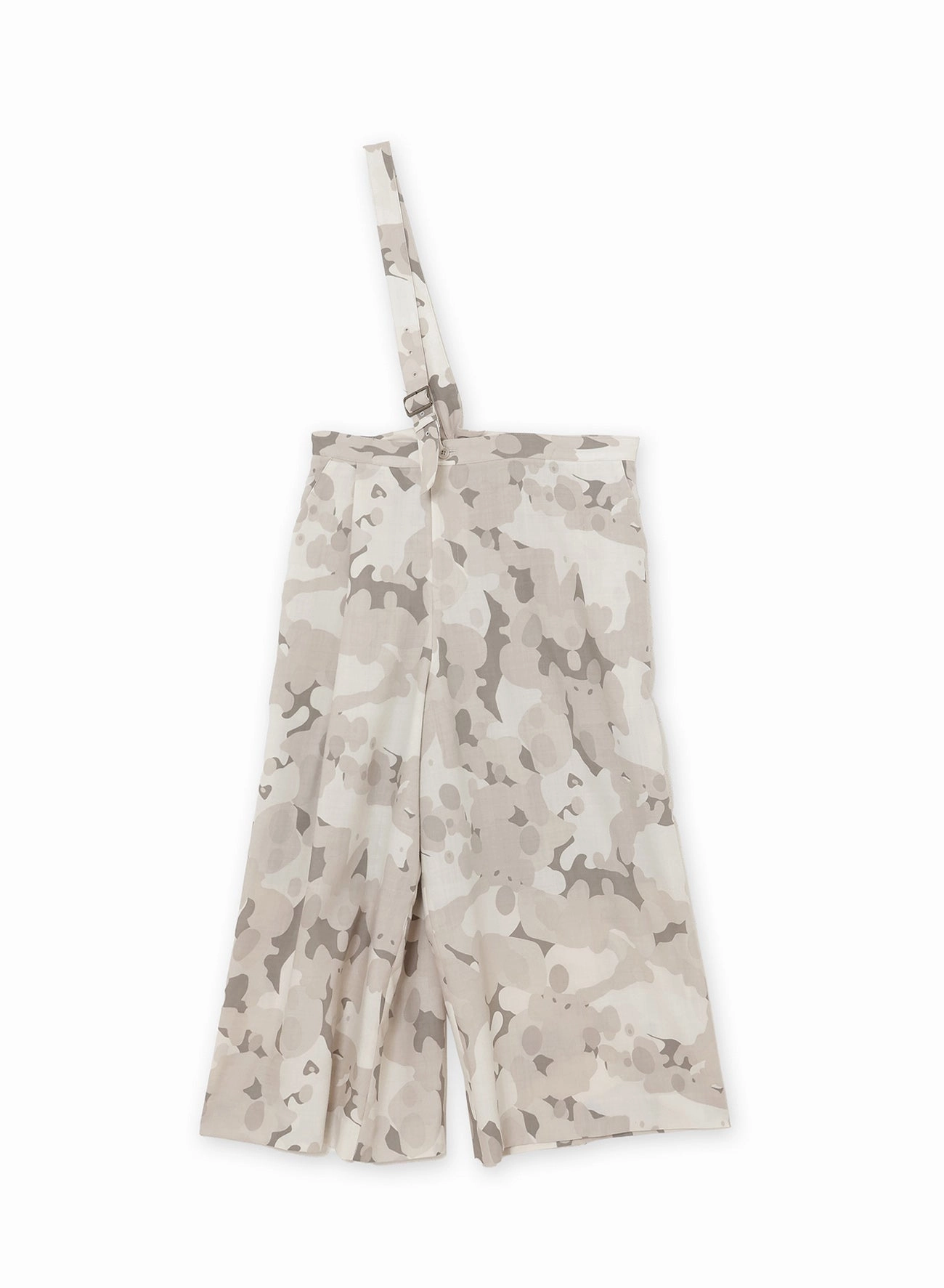 WOOL CAMOFRAGE SINGLE STRAP PANTS Comfy All-Day