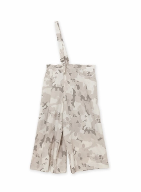 WOOL CAMOFRAGE SINGLE STRAP PANTS Comfy All-Day