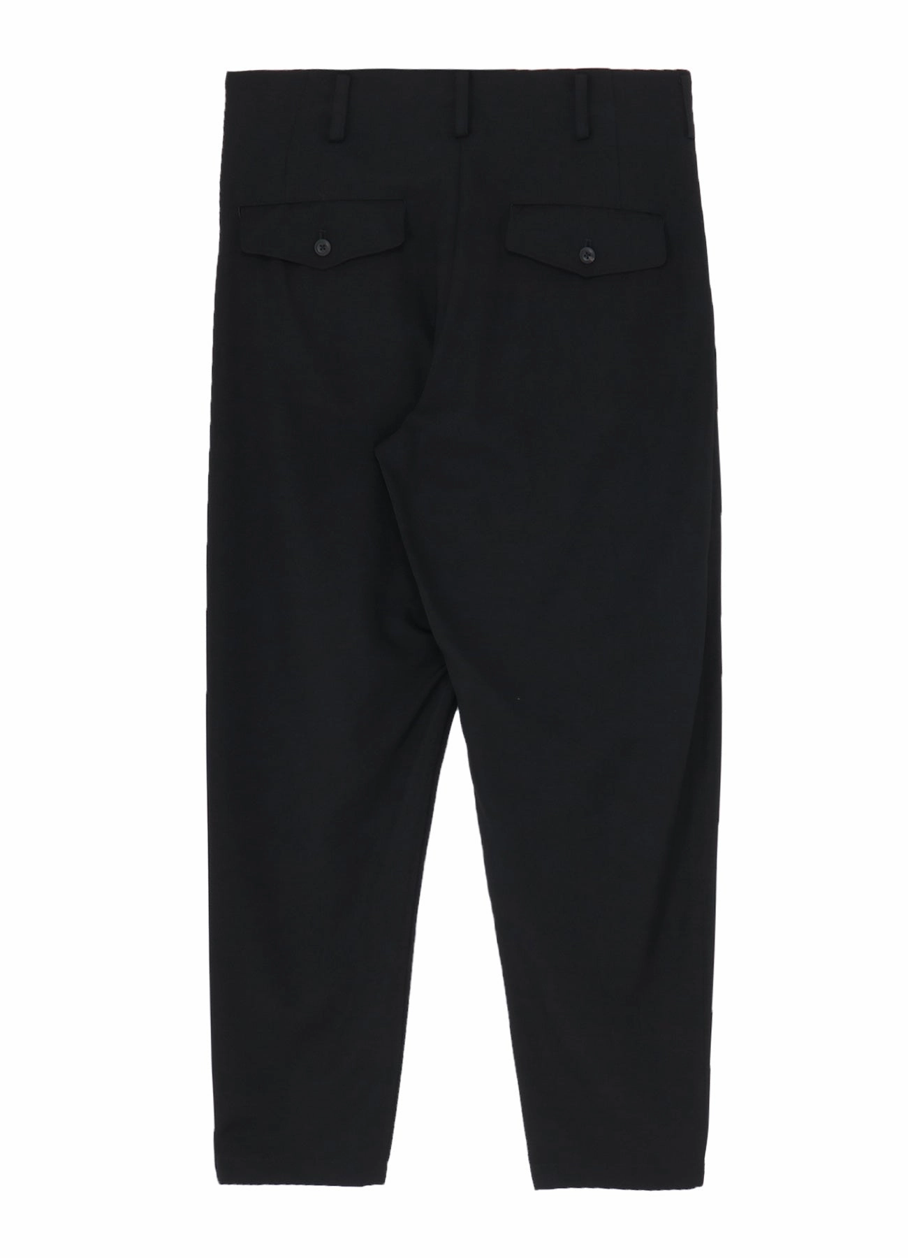WOOL GABARDINE 2TUCKS PANTS WaterRepellentCoating
