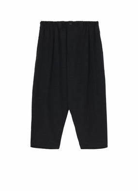 WOOL GABARDINE BALL FASTENER PANTS HypoallergenicMaterial