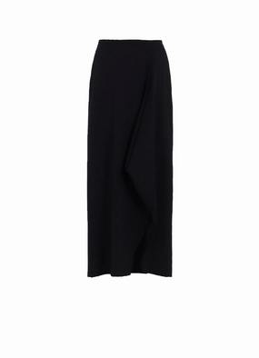 WOOL GABARDINE PUFF SKIRT All Around Fit Agile Fit
