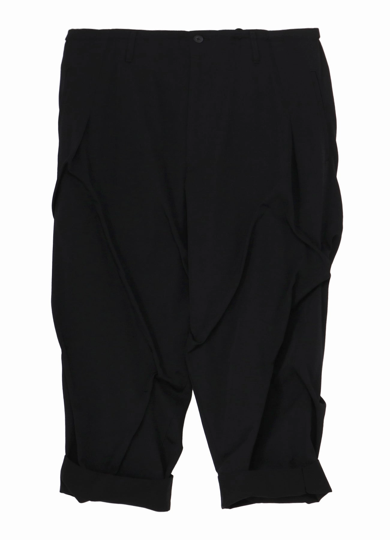 WOOL GABARDINE RANDOM TACK PANTS Breathable Comfort Design Everyday Must-have