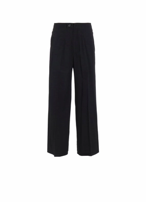 Weather Flex Durable Construction WOOL GABARDINE VENT WIDE PANTS