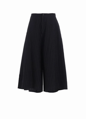 WOOL STRIPE SAROUEL PANTS Formal Look All Occasion