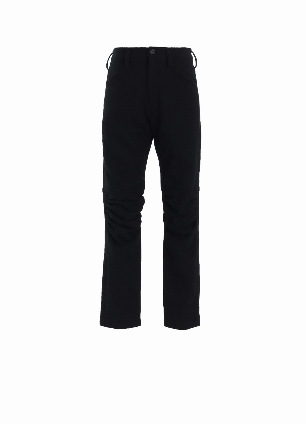 WOOL VIYELLA GATHERED KNEE PANTS Flex Foam Inserts Supportive Waistband