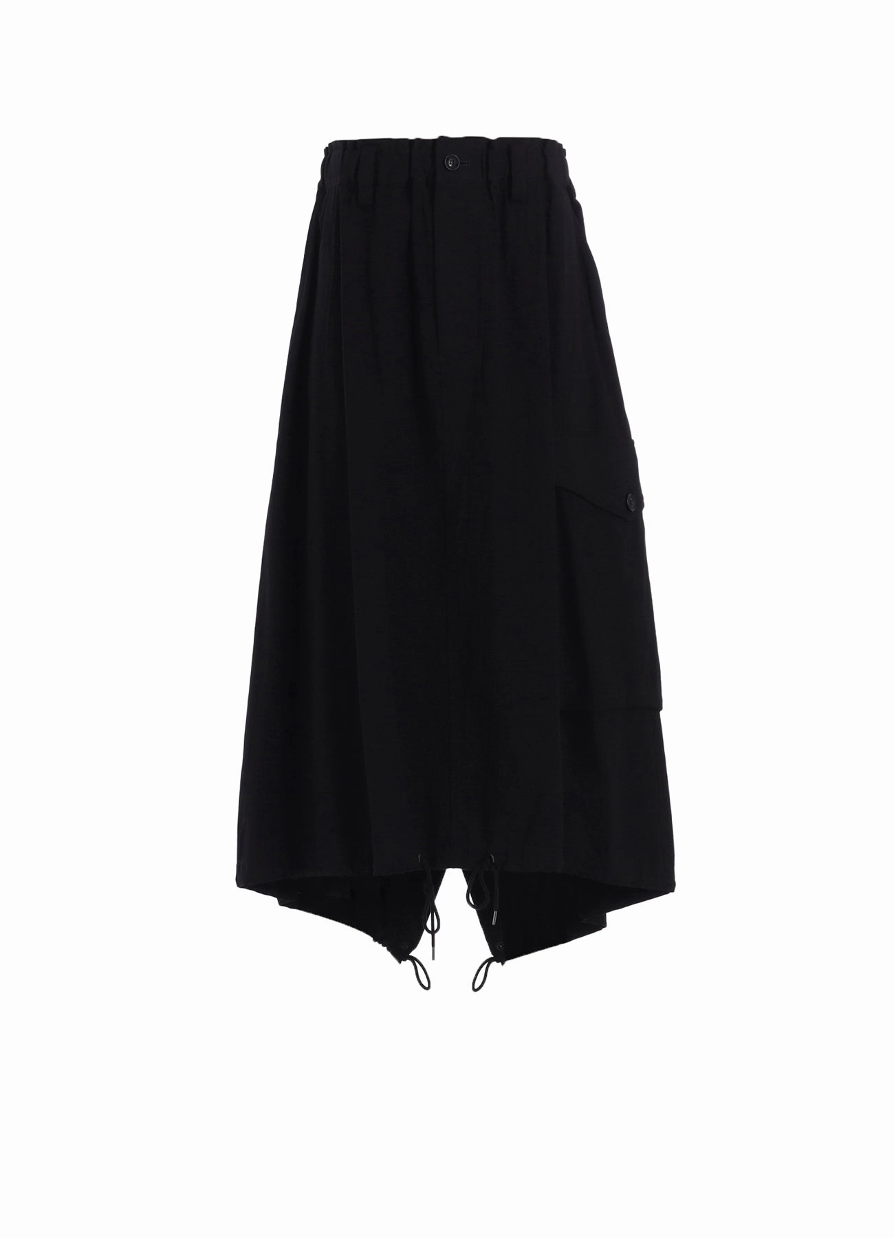 TearResistantPanels C/RY GABARDINE FISH TAIL SKIRT
