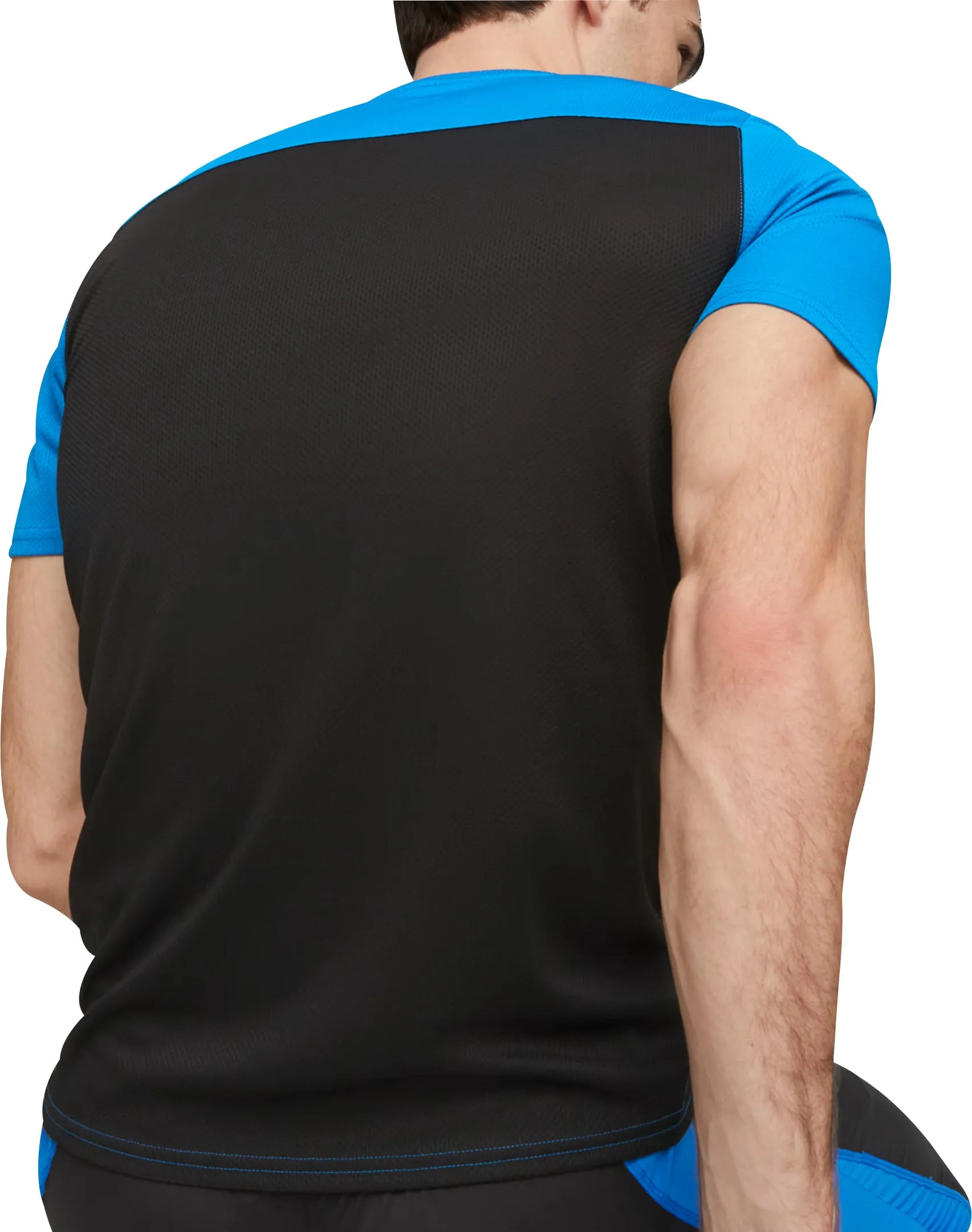 Cool Comfort Puma Fit UltraBreath Short Sleeve Mens Training Top - Blue