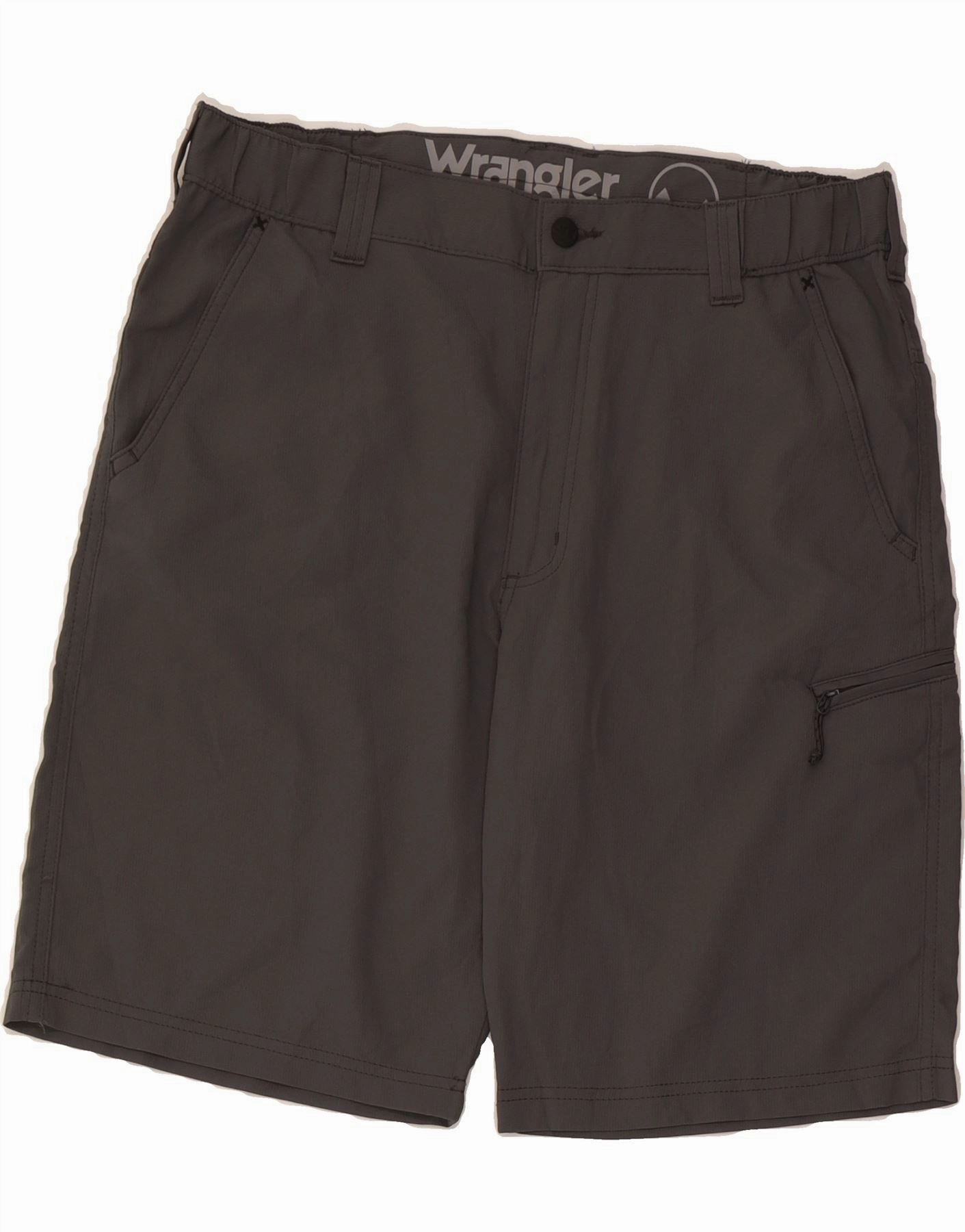 Fun Colors Slimming Effect WRANGLER Mens Cargo Shorts W34 Large  Grey