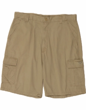 WRANGLER Mens Cargo Shorts W40 XL Beige Cotton Easy Movement