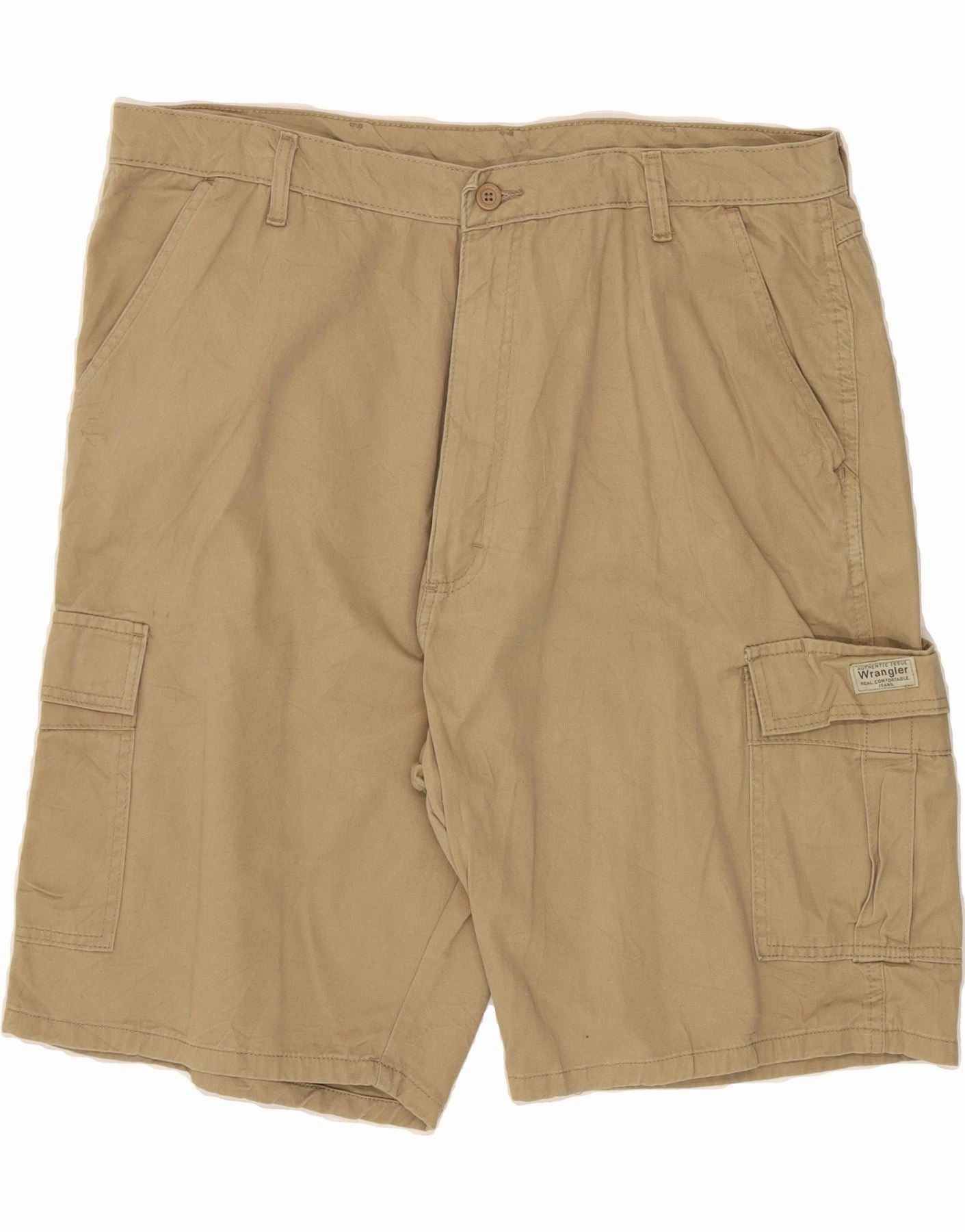 WRANGLER Mens Cargo Shorts W40 XL Beige Cotton jewelry