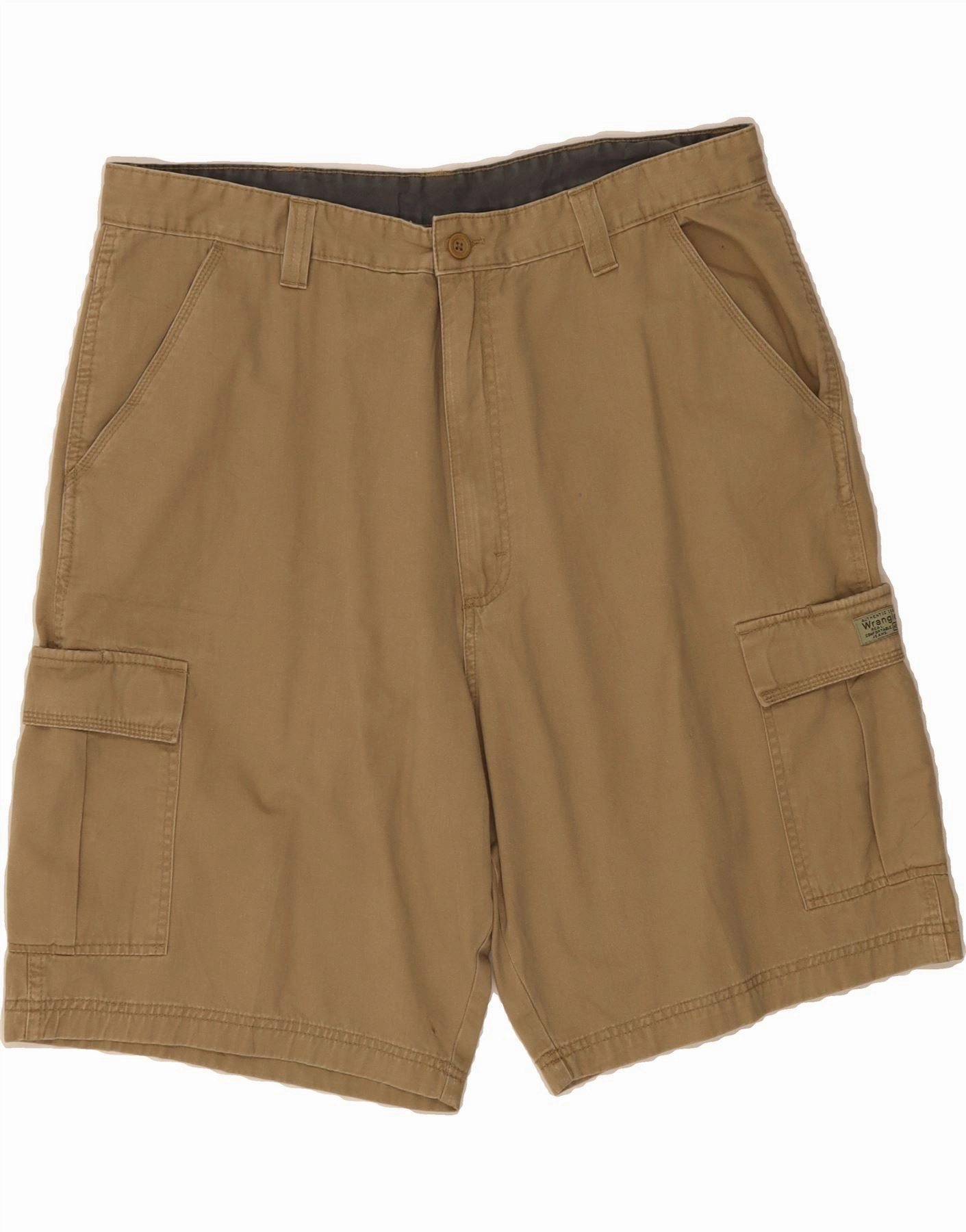 WRANGLER Mens Cargo Shorts  W40 XL Beige Cotton UV protection layer