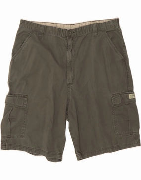 WRANGLER Mens Cargo Shorts W40 XL  Grey Cotton Outdoor Activity Chill Flex