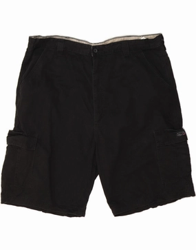WRANGLER Mens Cargo Shorts W42 2XL Black Cotton Odor Lock Technology Eco Conscious Packaging