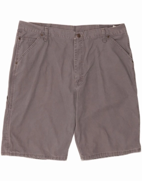 Odor Control Technology floral shorts WRANGLER Mens Cargo Shorts W42 2XL Grey Cotton